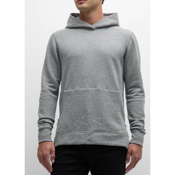 John Elliott Men's Hooded Villain Slim-Fit Sweatshirt Casual Grey Men's 1 Small - Picture 1 of 10